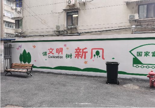 峡江社区墙绘